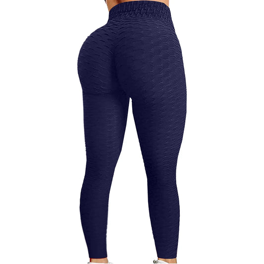 Womens High Waisted Workout Yoga Pants Seamless Butt Lifting Leggings Compression Tummy Control Stretchy Jogger Tights